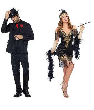 Flapper 2024 couple costume